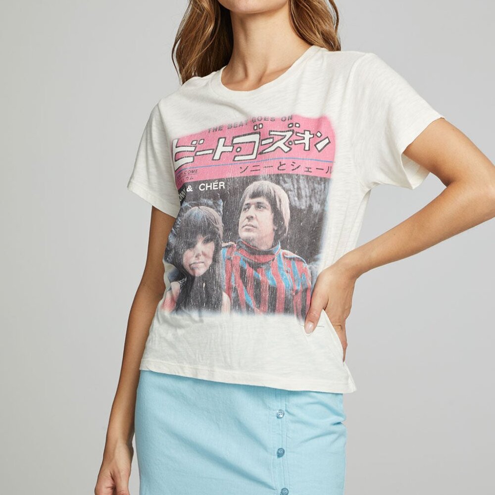 Chaser- Sonny & Cher Vintage T-Shirt- BNWT